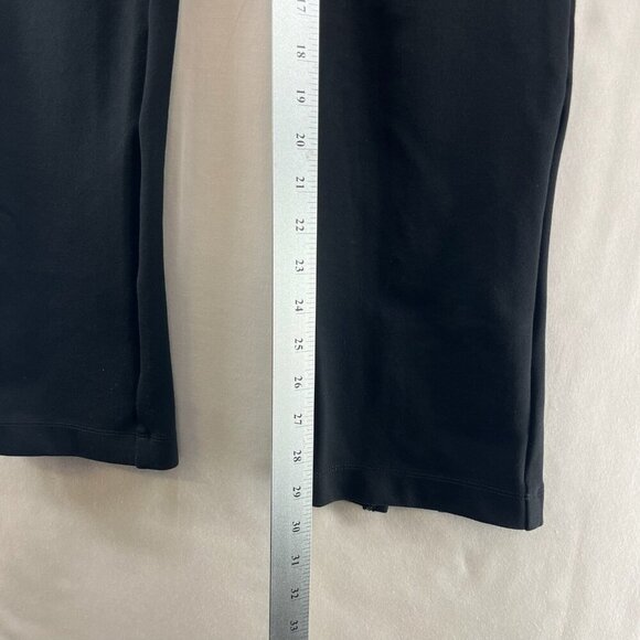 Maeve by Anthropologie Pull On Pants Womens S High Rise Stretch Split Hem Black - Picture 9 of 11